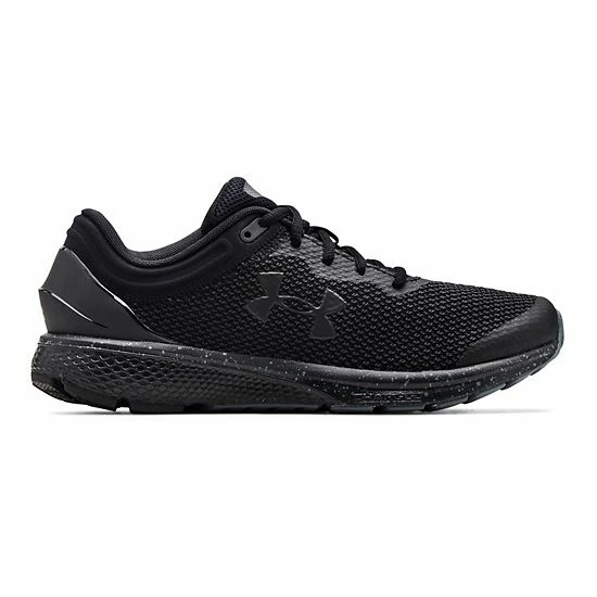Under Armour Charged Escape 3 Men's Running Shoes Black White 12 Under Armour Charged Escape 3 Men's Running Shoes Black White - Image 12