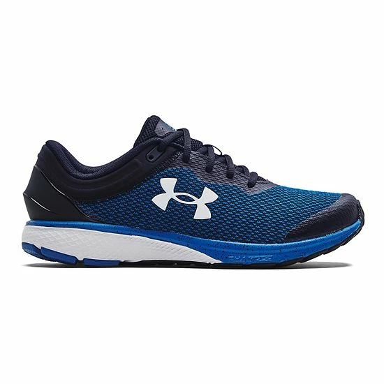 Under Armour Charged Escape 3 Men's Running Shoes Black White 14 Under Armour Charged Escape 3 Men's Running Shoes Black White - Image 14