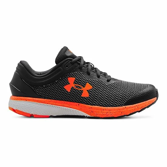 Under Armour Charged Escape 3 Men's Running Shoes Black White 16 Under Armour Charged Escape 3 Men's Running Shoes Black White - Image 16