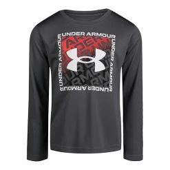 Boys 4-7 Under Armour Fade Trail Long Sleeve Graphic Tee