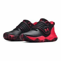 Under Armour Zone BB Grade School Kids' Basketball Shoes Black Silver -Under Armour SHOP unnamed file 2896