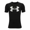 Boys 8-20 Under Armour Big Logo Tech Tee Radio Red
