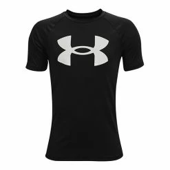 Boys 8-20 Under Armour Big Logo Tech Tee Radio Red -Under Armour SHOP unnamed file 2933
