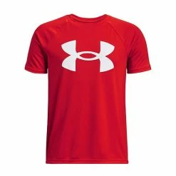 Boys 8-20 Under Armour Big Logo Tech Tee Radio Red -Under Armour SHOP unnamed file 2941