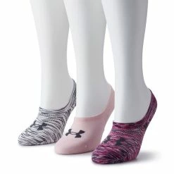 Women's Under Armour 6-Pack Breathe Lite Ultra Low Socks Blush Beige