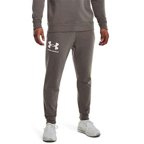 Men's Under Armour Rival French-Terry Joggers Onyx White 10 Men's Under Armour Rival French-Terry Joggers Onyx White - Image 10