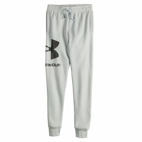 Boys 8-20 Under Armour Rival Fleece Joggers Pitch Gray 1 Boys 8-20 Under Armour Rival Fleece Joggers Pitch Gray