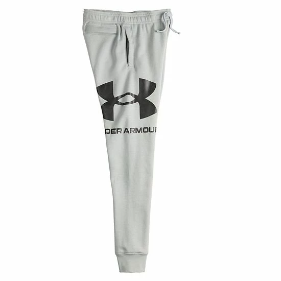 Boys 8-20 Under Armour Rival Fleece Joggers Pitch Gray 3 Boys 8-20 Under Armour Rival Fleece Joggers Pitch Gray - Image 3