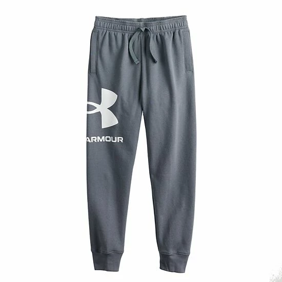 Boys 8-20 Under Armour Rival Fleece Joggers Pitch Gray 6 Boys 8-20 Under Armour Rival Fleece Joggers Pitch Gray - Image 6