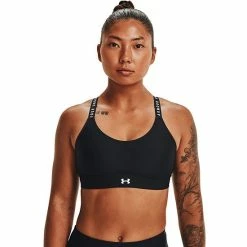 Under Armour UA Infinity Medium-Impact Sports Bra Black