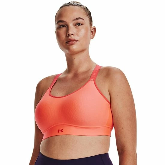 Under Armour UA Infinity Medium-Impact Sports Bra Black 5 Under Armour UA Infinity Medium-Impact Sports Bra Black - Image 5