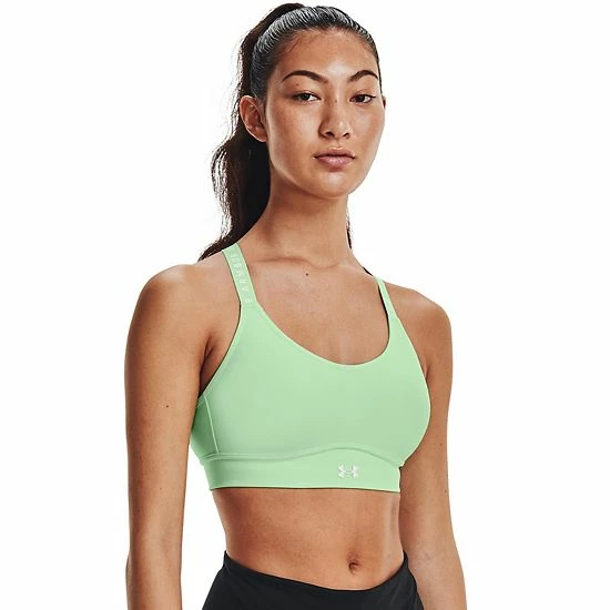 Under Armour UA Infinity Medium-Impact Sports Bra Black 10 Under Armour UA Infinity Medium-Impact Sports Bra Black - Image 10