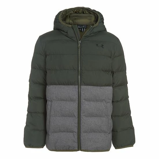 Boys 4-7 Under Armour Pronto Colorblock Medium Weight Puffer Jacket Marine Od 1 Boys 4-7 Under Armour Pronto Colorblock Medium Weight Puffer Jacket Marine Od