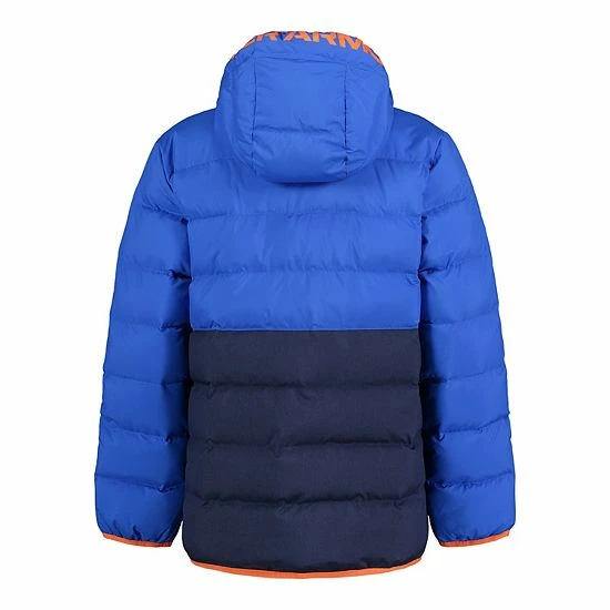 Boys 4-7 Under Armour Pronto Colorblock Medium Weight Puffer Jacket Marine Od 2 Boys 4-7 Under Armour Pronto Colorblock Medium Weight Puffer Jacket Marine Od - Image 2