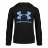 Boys 4-7 Under Armour Galaxy Speckle Big Logo Graphic Hoodie Versa Blue
