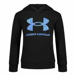 Boys 4-7 Under Armour Galaxy Speckle Big Logo Graphic Hoodie Versa Blue -Under Armour SHOP unnamed file 3025