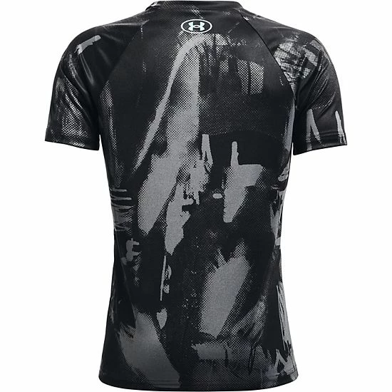Boys 8-20 Under Armour Printed Tech Tee Royal 2 Boys 8-20 Under Armour Printed Tech Tee Royal - Image 2