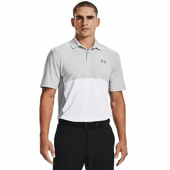 Big & Tall Under Armour Colorblock Performance Polo Glacier Blue 9 Big & Tall Under Armour Colorblock Performance Polo Glacier Blue - Image 9