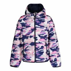 Girls 4-20 Under Armour Prime Printed Midweight Puffer Jacket Midnight Navy
