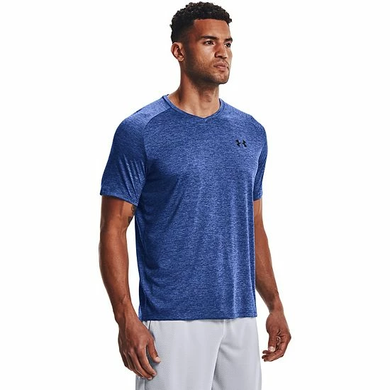 Men's Under Armour Tech 2.0 V-Neck Tee Wire Black 18 Men's Under Armour Tech 2.0 V-Neck Tee Wire Black - Image 18