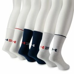 Men's Under Armour 6-pack Essential Lite Crew Socks White Academy 14 Men's Under Armour 6-pack Essential Lite Crew Socks White Academy -Under Armour SHOP unnamed file 3186