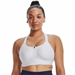 Under Armour Infinity Zip-Front High-Impact Sports Bra Harbor Blue -Under Armour SHOP unnamed file 3199