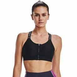 Under Armour Infinity Zip-Front High-Impact Sports Bra Harbor Blue -Under Armour SHOP unnamed file 3203