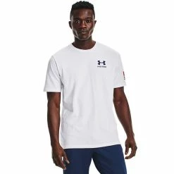 Men's Under Armour Freedom Flag Tee Academy Red