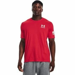 Men's Under Armour Freedom Flag Tee Academy Red -Under Armour SHOP unnamed file 3232