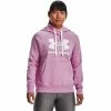 Women's Under Armour Rival Fleece Logo Hoodie White