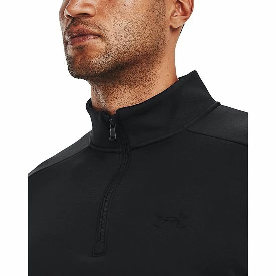 Big & Tall Under Armour Fleece Pullover Black 4 Big & Tall Under Armour Fleece Pullover Black - Image 4