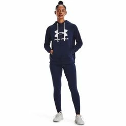 Women's Under Armour Rival Fleece Logo Hoodie White 22 Women's Under Armour Rival Fleece Logo Hoodie White -Under Armour SHOP unnamed file 329