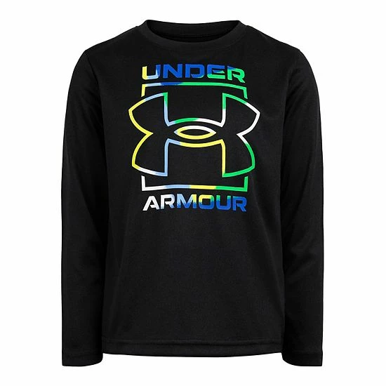 Boys 4-7 Under Armour Outside The Box Long Sleeve Graphic Tee 1 Boys 4-7 Under Armour Outside The Box Long Sleeve Graphic Tee