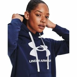 Women's Under Armour Rival Fleece Logo Hoodie White 23 Women's Under Armour Rival Fleece Logo Hoodie White -Under Armour SHOP unnamed file 330