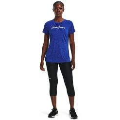 Women's Under Armour Twist Script Wordmark Tech Tee Halo Gray 13 Women's Under Armour Twist Script Wordmark Tech Tee Halo Gray -Under Armour SHOP unnamed file 3302