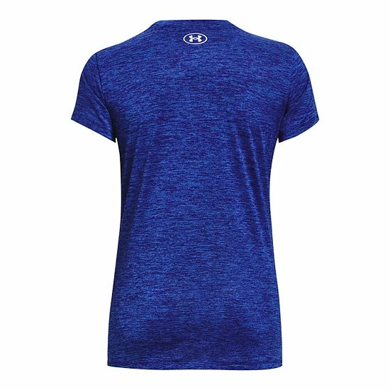 Women's Under Armour Twist Script Wordmark Tech Tee Halo Gray 6 Women's Under Armour Twist Script Wordmark Tech Tee Halo Gray - Image 6
