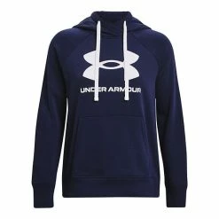 Women's Under Armour Rival Fleece Logo Hoodie White 24 Women's Under Armour Rival Fleece Logo Hoodie White -Under Armour SHOP unnamed file 331