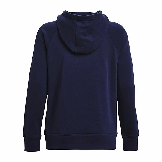 Women's Under Armour Rival Fleece Logo Hoodie White 6 Women's Under Armour Rival Fleece Logo Hoodie White - Image 6