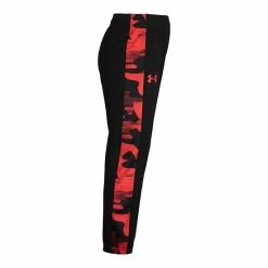 Boys 4-7 Under Armour Iridescent Camo Side Stripe Pants Black