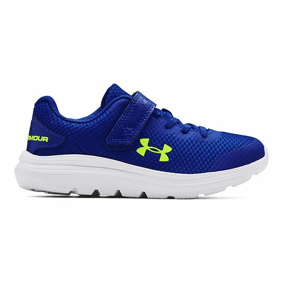 Under Armour Surge 2 Alt Preschool Kids' Sneakers Gray White Purple 9 Under Armour Surge 2 Alt Preschool Kids' Sneakers Gray White Purple - Image 9