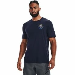 Big & Tall Under Armour Men's Stacked Logo Fill Tee Downpour Gray -Under Armour SHOP unnamed file 3371