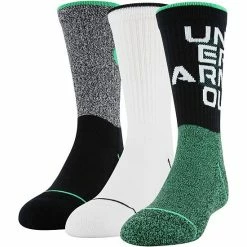 Boys Under Armour Phenom 5.0 3-Pack Crew Socks Vapor Green -Under Armour SHOP unnamed file 3390