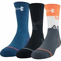 Boys Under Armour Phenom 5.0 3-Pack Crew Socks Vapor Green -Under Armour SHOP unnamed file 3395