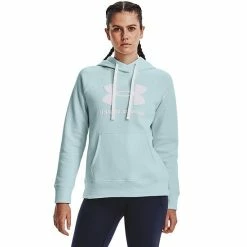 Women's Under Armour Rival Fleece Logo Hoodie White 35 Women's Under Armour Rival Fleece Logo Hoodie White -Under Armour SHOP unnamed file 342