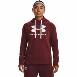 Women's Under Armour Rival Fleece Logo Hoodie White 37 Women's Under Armour Rival Fleece Logo Hoodie White -Under Armour SHOP unnamed file 344