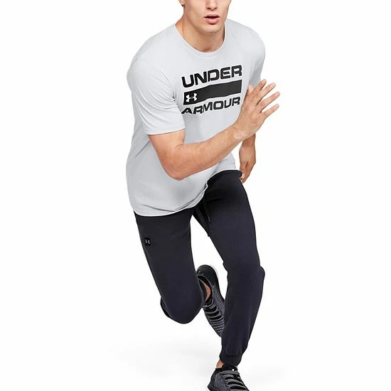 Big & Tall Under Armour Team Issue Logo Tee Halo Gray 4 Big & Tall Under Armour Team Issue Logo Tee Halo Gray - Image 4