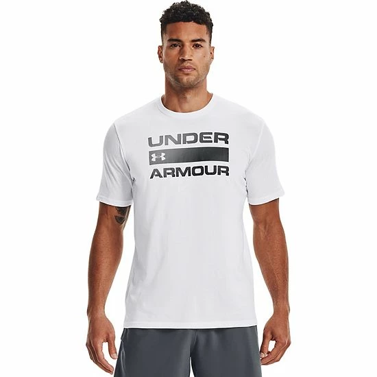 Big & Tall Under Armour Team Issue Logo Tee Halo Gray 7 Big & Tall Under Armour Team Issue Logo Tee Halo Gray - Image 7