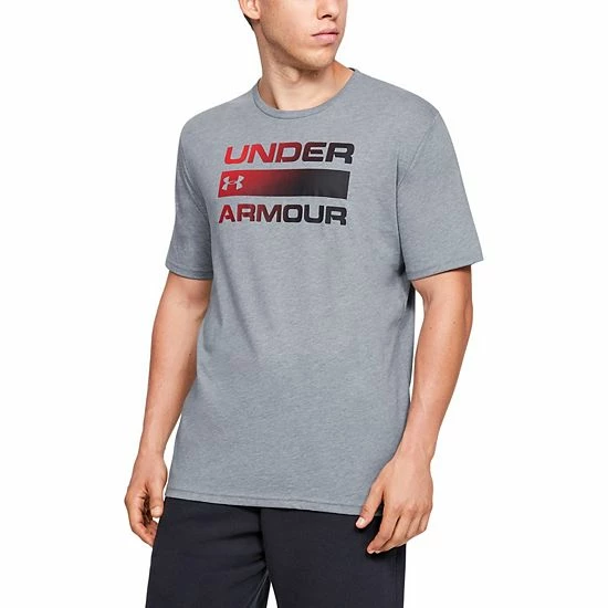 Big & Tall Under Armour Team Issue Logo Tee Halo Gray 11 Big & Tall Under Armour Team Issue Logo Tee Halo Gray - Image 11