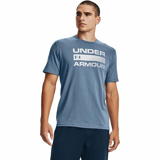Big & Tall Under Armour Team Issue Logo Tee Halo Gray 18 Big & Tall Under Armour Team Issue Logo Tee Halo Gray - Image 18