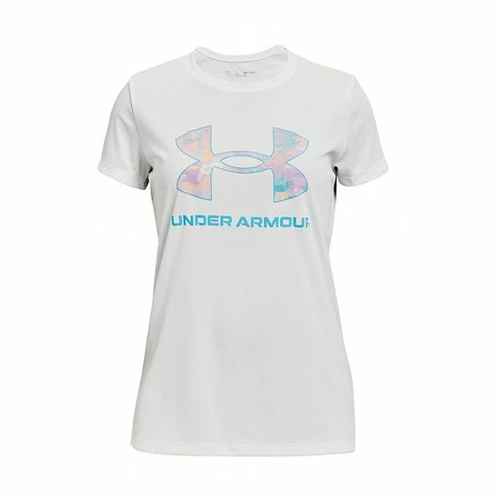 Girls 7-16 Under Armour Big Logo Tech Tee Black 8 Girls 7-16 Under Armour Big Logo Tech Tee Black - Image 8